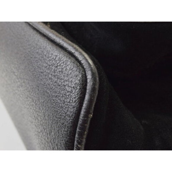 GUCCI Bamboo Backpack Suede Black - Picture 5 of 12